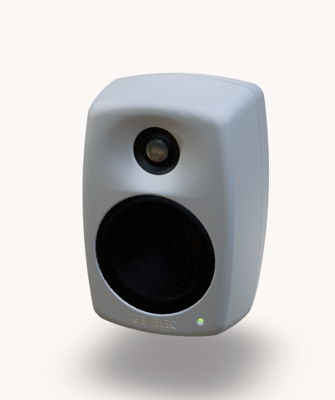 Głośnik ścienny Genelec Smart IP w kolorze szary okienny (RAL 7040)