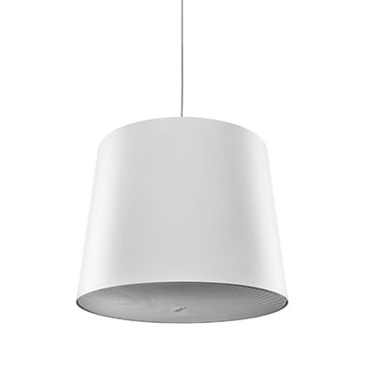 Packshot wiszącego głośnika pendant Genelec Smart IP 4436A