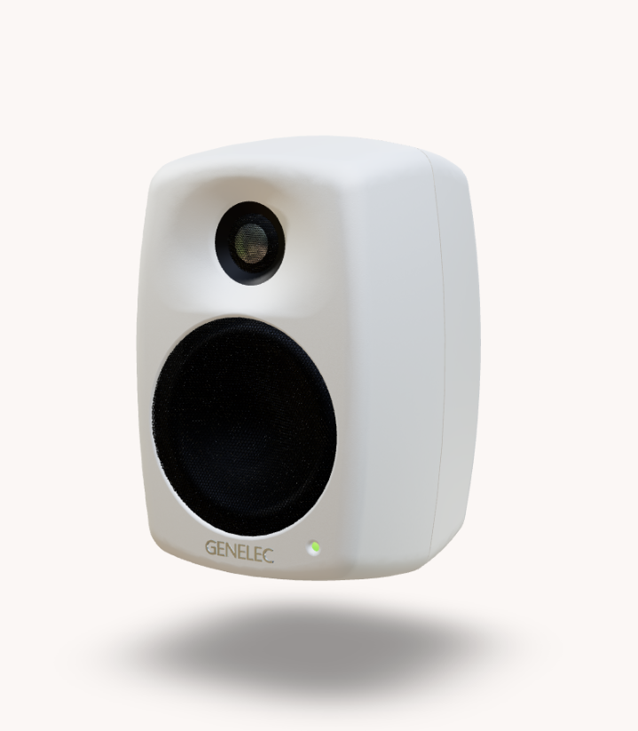 Głośnik ścienny Genelec Smart IP w kolorze biel ruchu (RAL 9016)